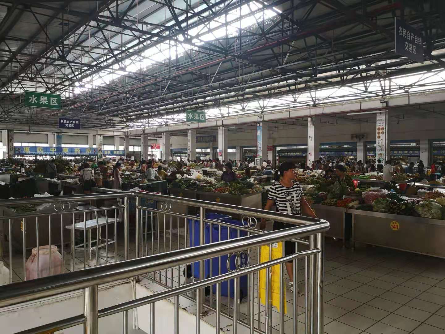 物管王软件助力普洱五一市场变身“最美农贸市场”