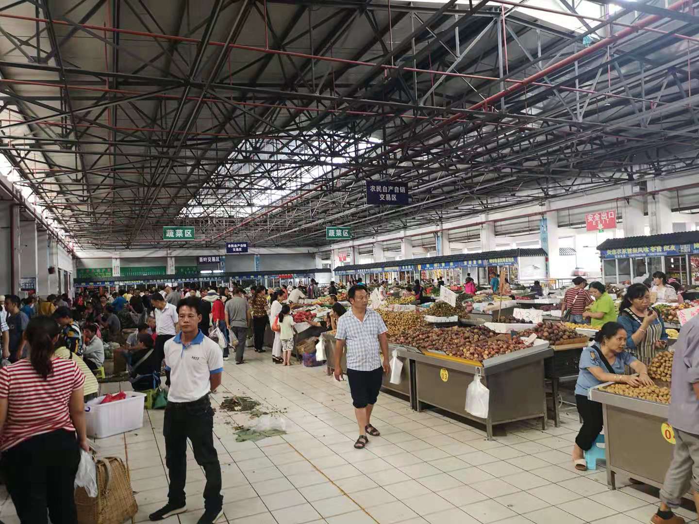 物管王软件助力普洱五一市场变身“最美农贸市场”