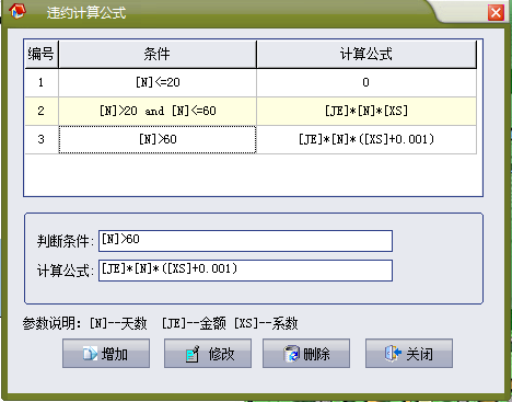 违约金阶梯型标准计算方法